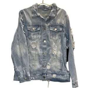 American Bazi – Fashion Tour Denim Jacket – Size Medium